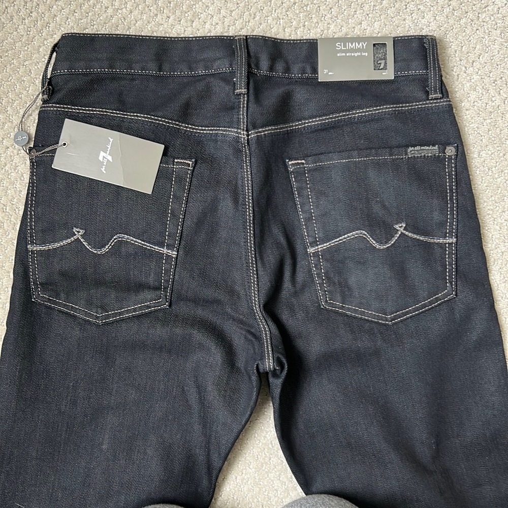 Slimmy 7 for all Mankind Jeans NWT